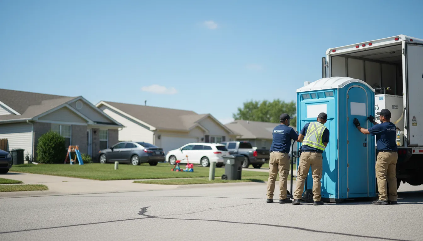 Standard Porta Potty Rentals in Humboldt, IL near me